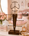 Cheetah Jewelry Stand