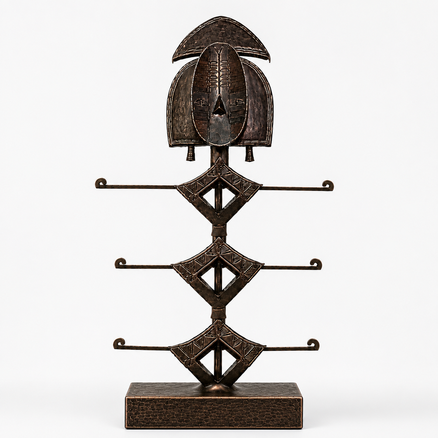 Ricca & Co. The Africa  Stand | Handcrafted Bronze (Coming Soon)