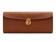 Jewelry Wardrobe Bag | Carmel Pebble Leather