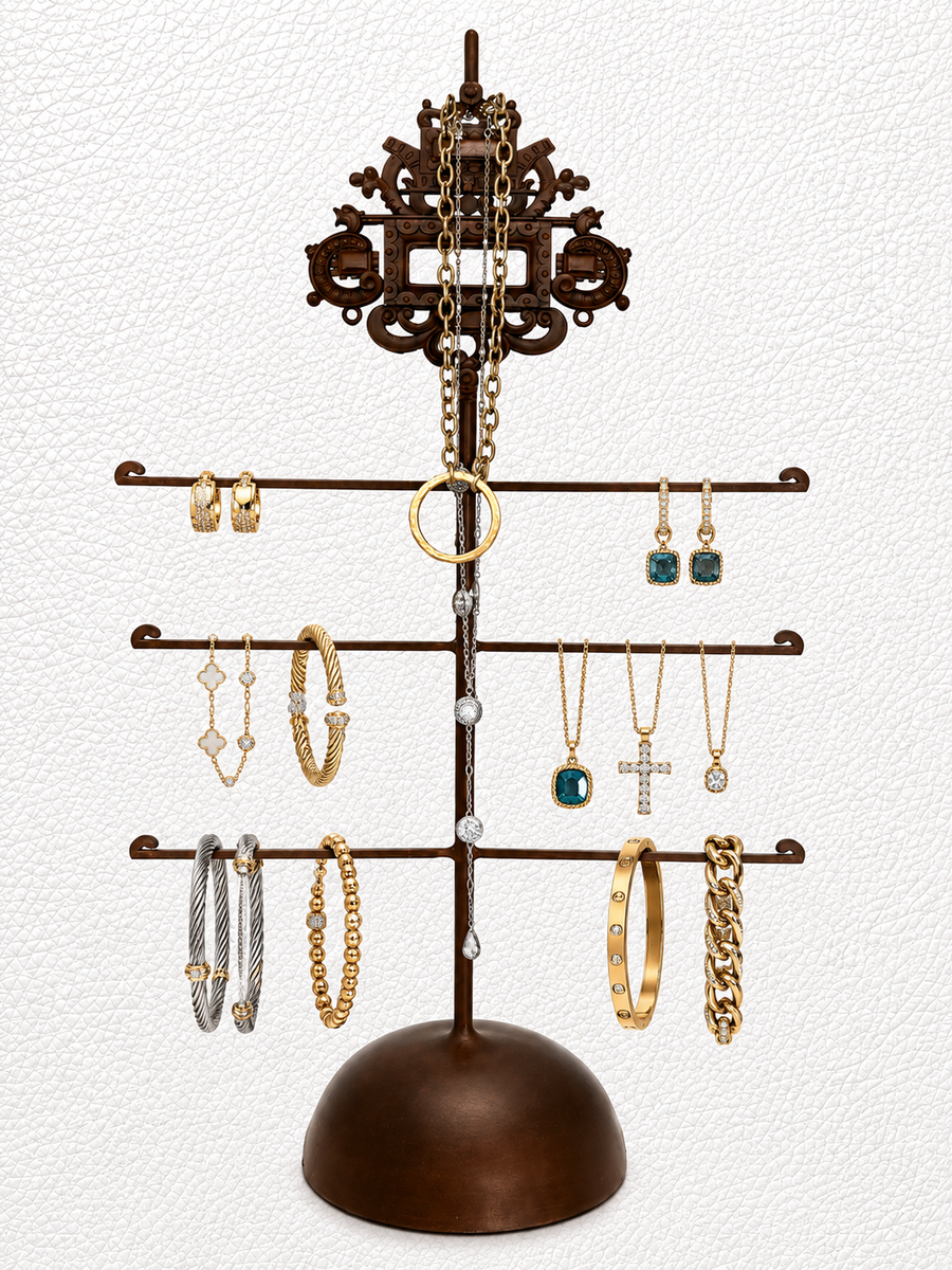 Ricca & Co. The Estate Stand |  Handcrafted Bronze