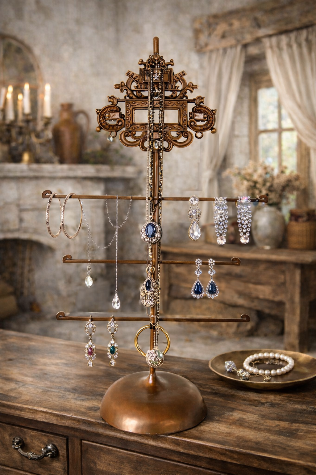 Ricca & Co. The Estate Stand |  Handcrafted Bronze